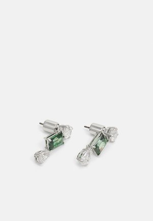 Swarovski MESMERA PIERCED EARRINGS SHORT DANGLING TRIO - Ohrringe - green