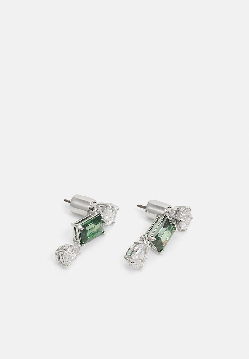 Swarovski - MESMERA PIERCED EARRINGS SHORT DANGLING TRIO - Ohrringe - green, Vergrößern