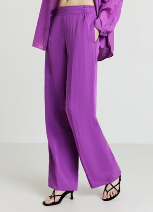 Trousers - ciclamino