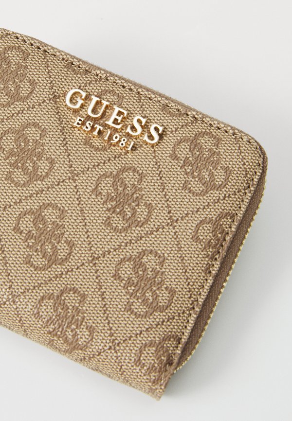 LAUREL SMALL ZIP AROUND - Wallet - latte logo3