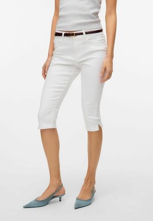 Vero Moda VMELLY NOOS - Jeans Shorts - weiß