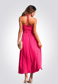 Cupshe Robe de jour - neon pink
