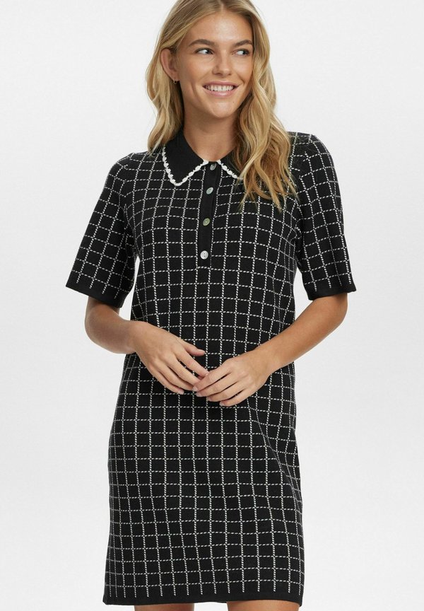 NUGRIDDA  - Blusenkleid - caviar