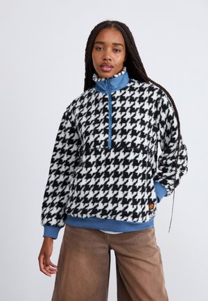 ASTRA SHERPA  - Polárpulóver - black/white