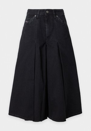 Diesel, DE ORDE - Short en jean - black denim