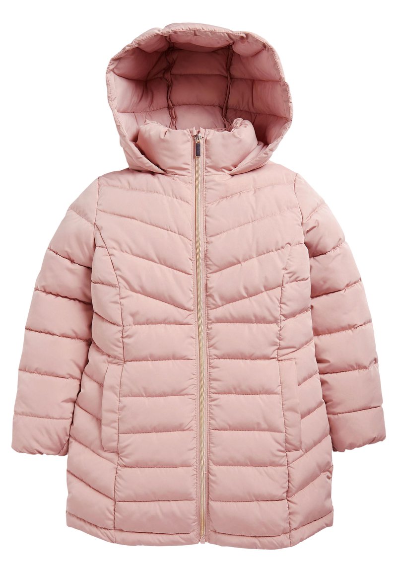 Next Wintermantel donkerroze