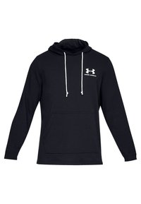 Under Armour SPORTSTYLE TERRY HOODIE - Mikina s kapucí - black