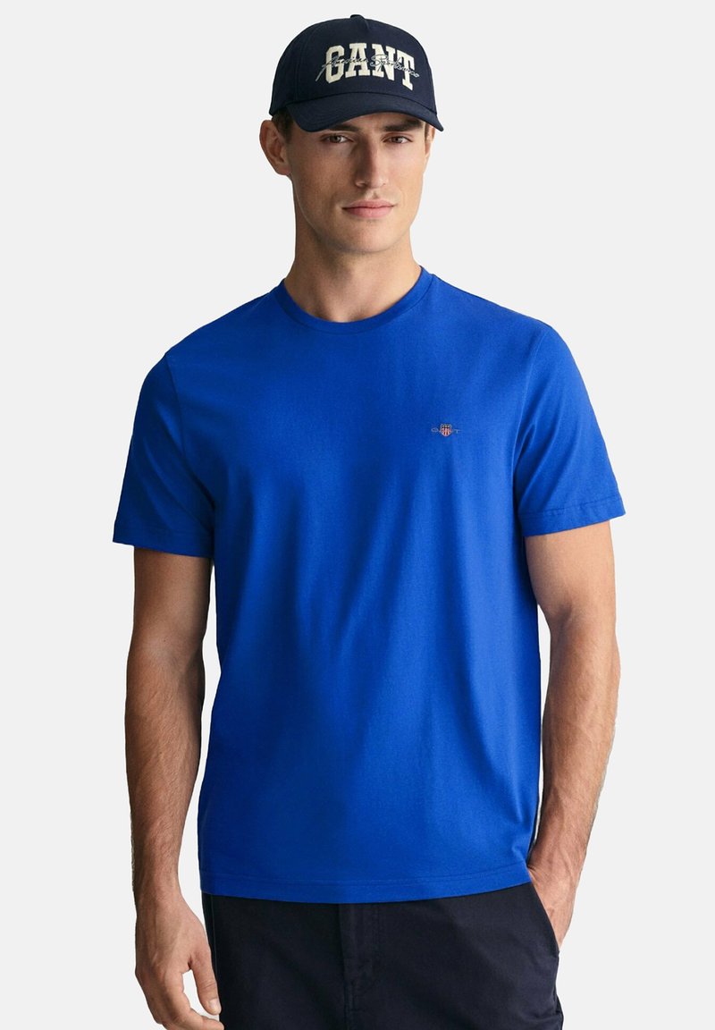 GANT SHIELD - T-Shirt basic - blau lapis