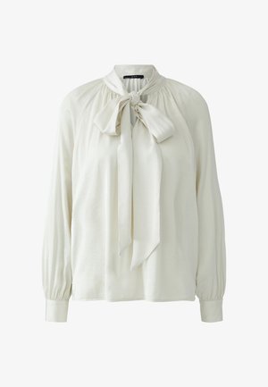 Oui, SCHLUPPENBLUSE - Bluse - creme