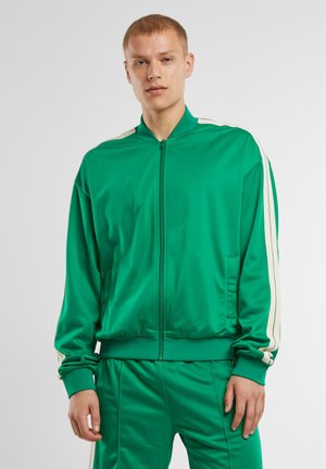TENNIS CORE - Užtrauktuku užsegamas treningas - froggreen