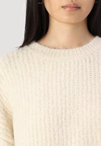 ONLY ONLMOON LIFE SLIT - Pulóver - whitecap gray