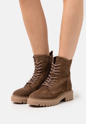 Pier One, Bottines à lacets - brown