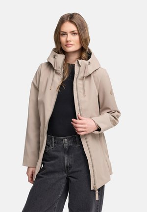 Marikoo FUNKTIONS MINAA - Regenjas - taupe/grey