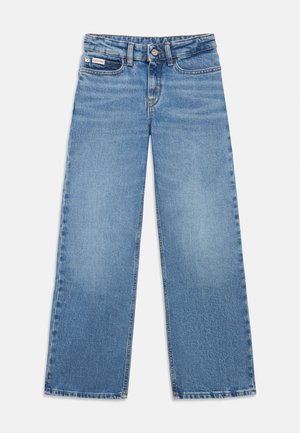 WIDE LEG - Jean boyfriend - cloudy blue