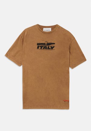 Camiseta estampada - nocciola