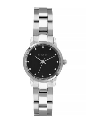 PETIT ROUND ANNA - Watch - black and silver coloured