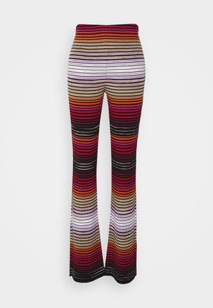 Missoni TROUSERS - Trousers - red/white/black