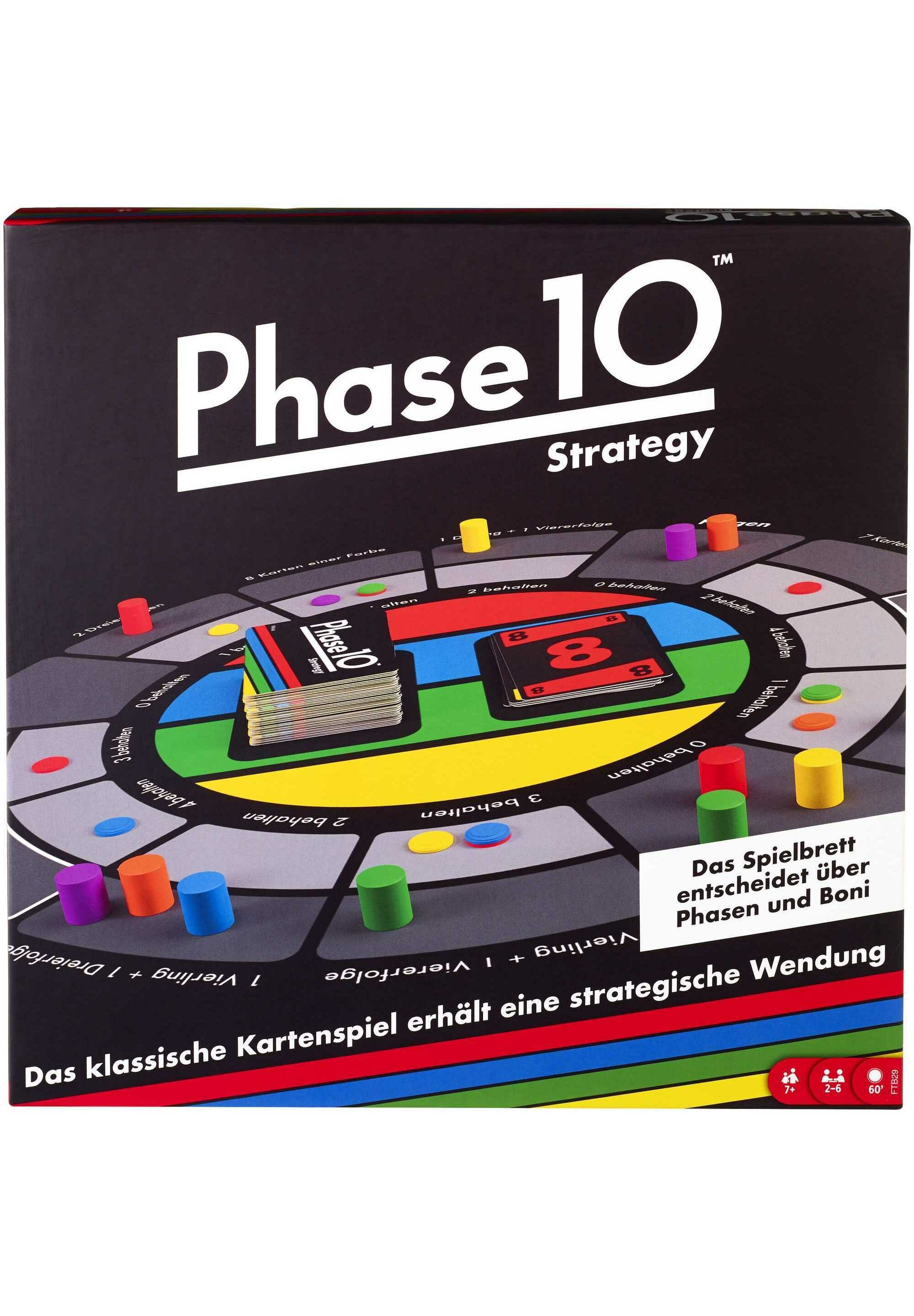 Mattel Spiele DNX30 - Kartenspiele, Phase 10 Basis