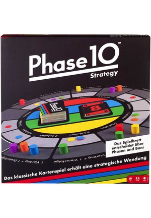 PHASE 10 BRETTSPIEL - Brettspiel - multicolor