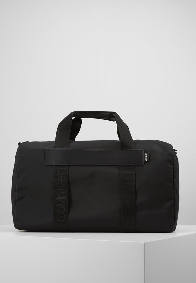 NASTRO LOGO WEEKENDER - Sac week-end - black
