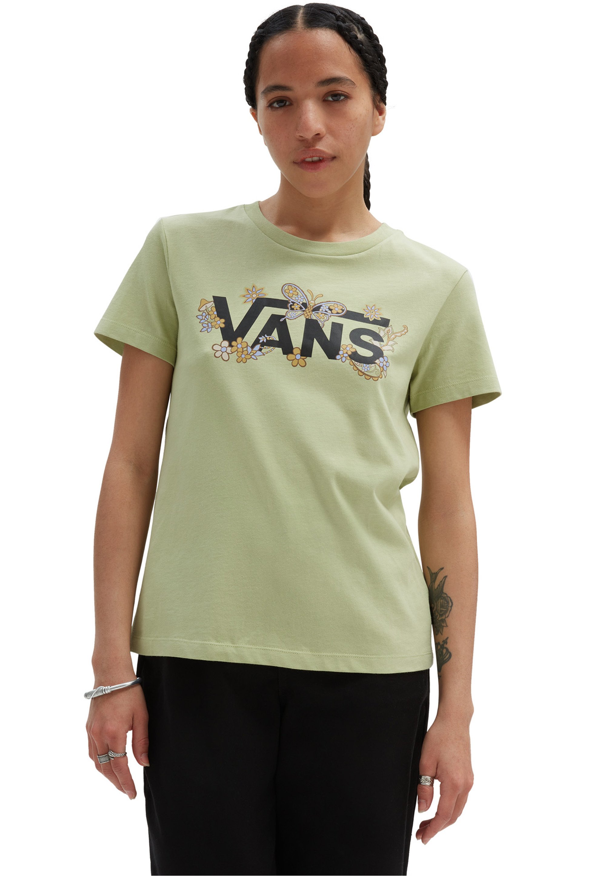 Vans round neck shirts & tops Clearance