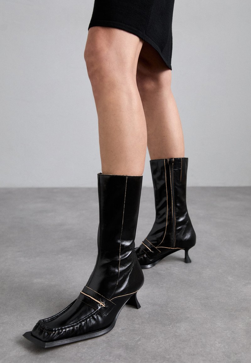 MIISTA HALLE TALL BOOTS - Μπότες - black