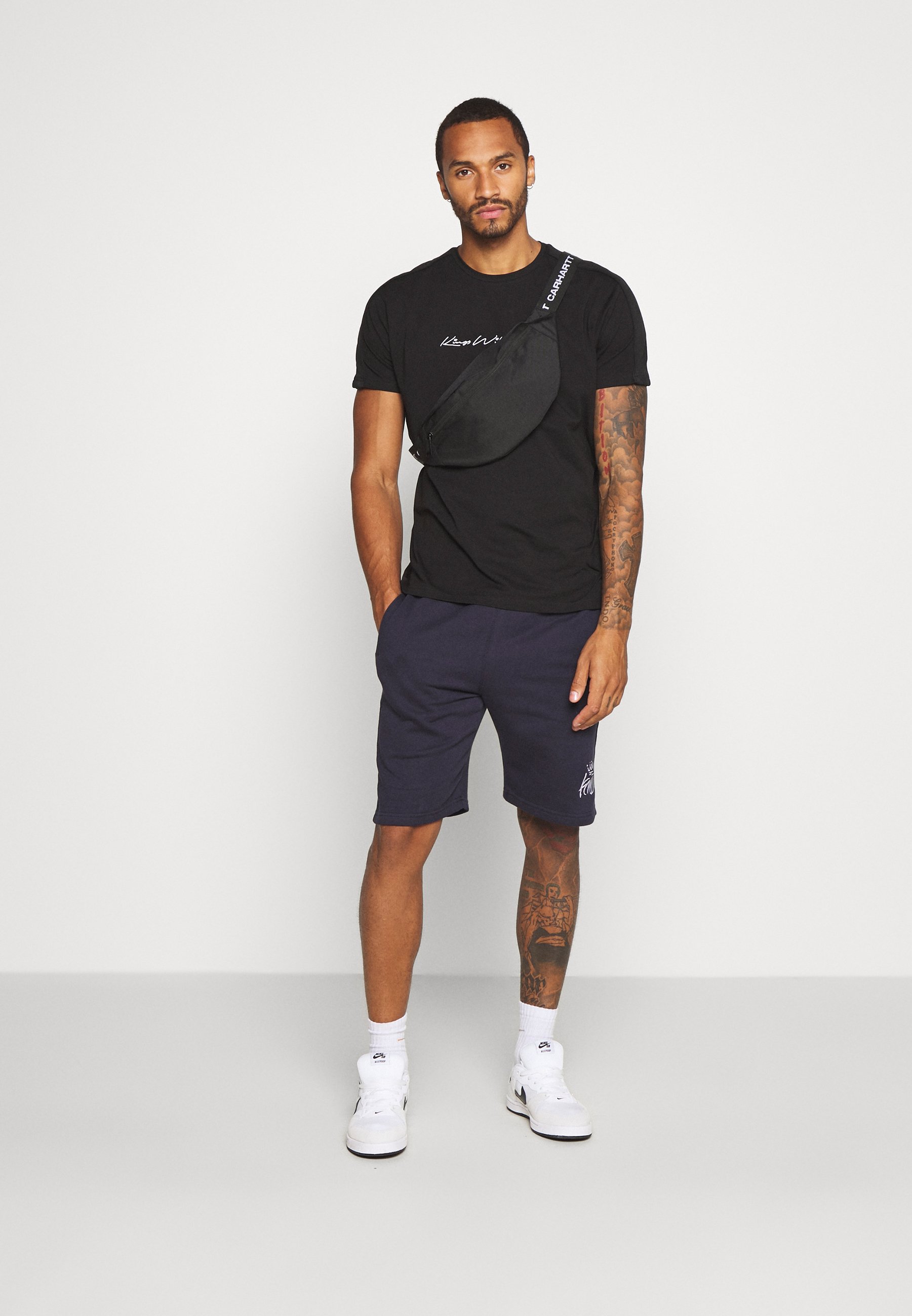 Kings Will Dream MLORTON T shirts med print black Kings Will Dream MLORTON - T-shirts med print - black