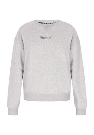 Schmuddelwedda Sweater - grau melange
