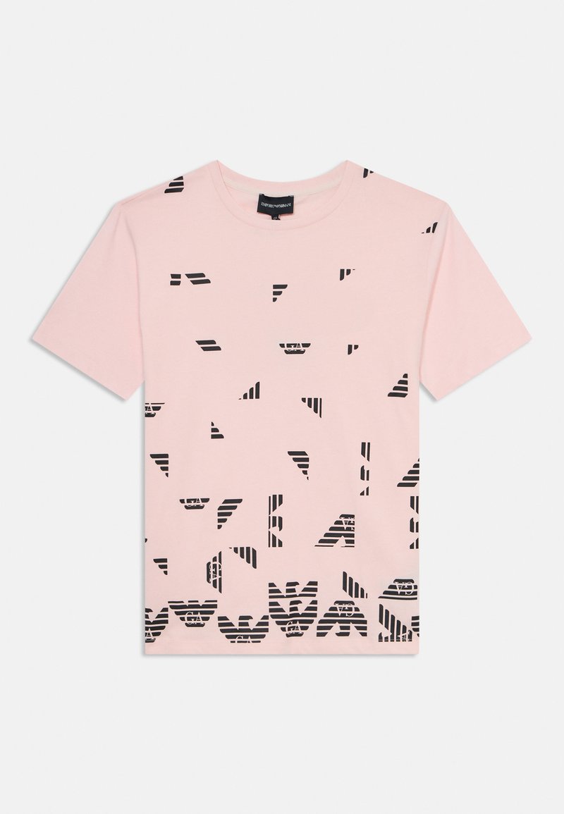 Emporio Armani T-shirt print roze Emporio Armani T-shirt print roze