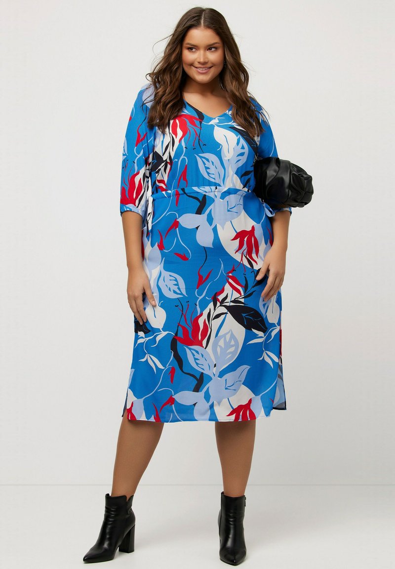 Ulla Popken Freizeitkleid - blue