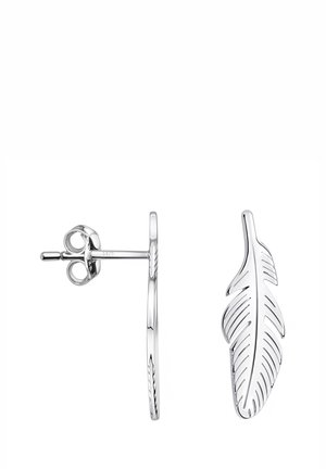 FEATHER - Ohrringe - silver coloured