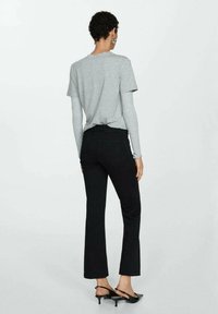 Mango Jean bootcut - black denim