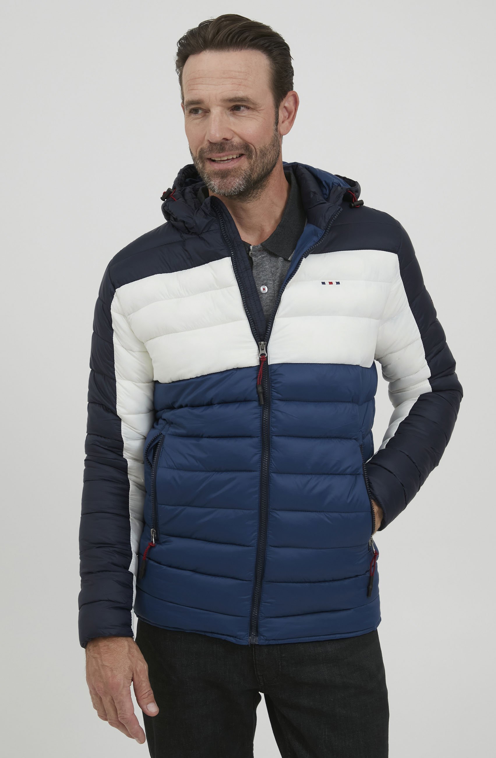 endeavour quilted reversible jacket