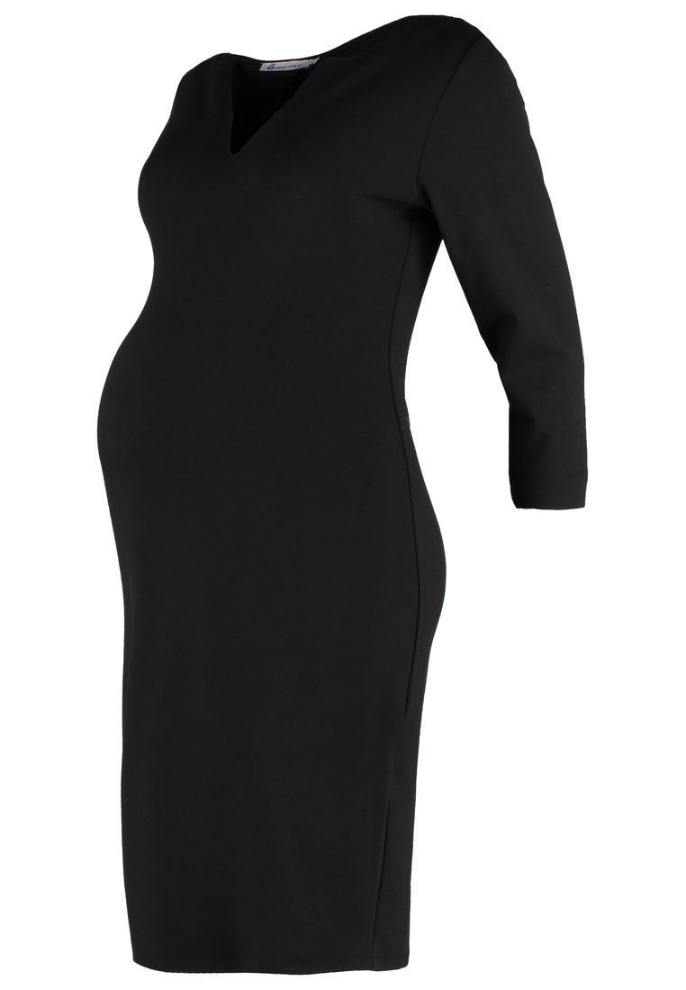 Queen Mum Jerseyjurk zwart