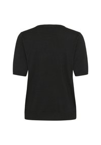 Kaffe Triko s potiskem - black deep