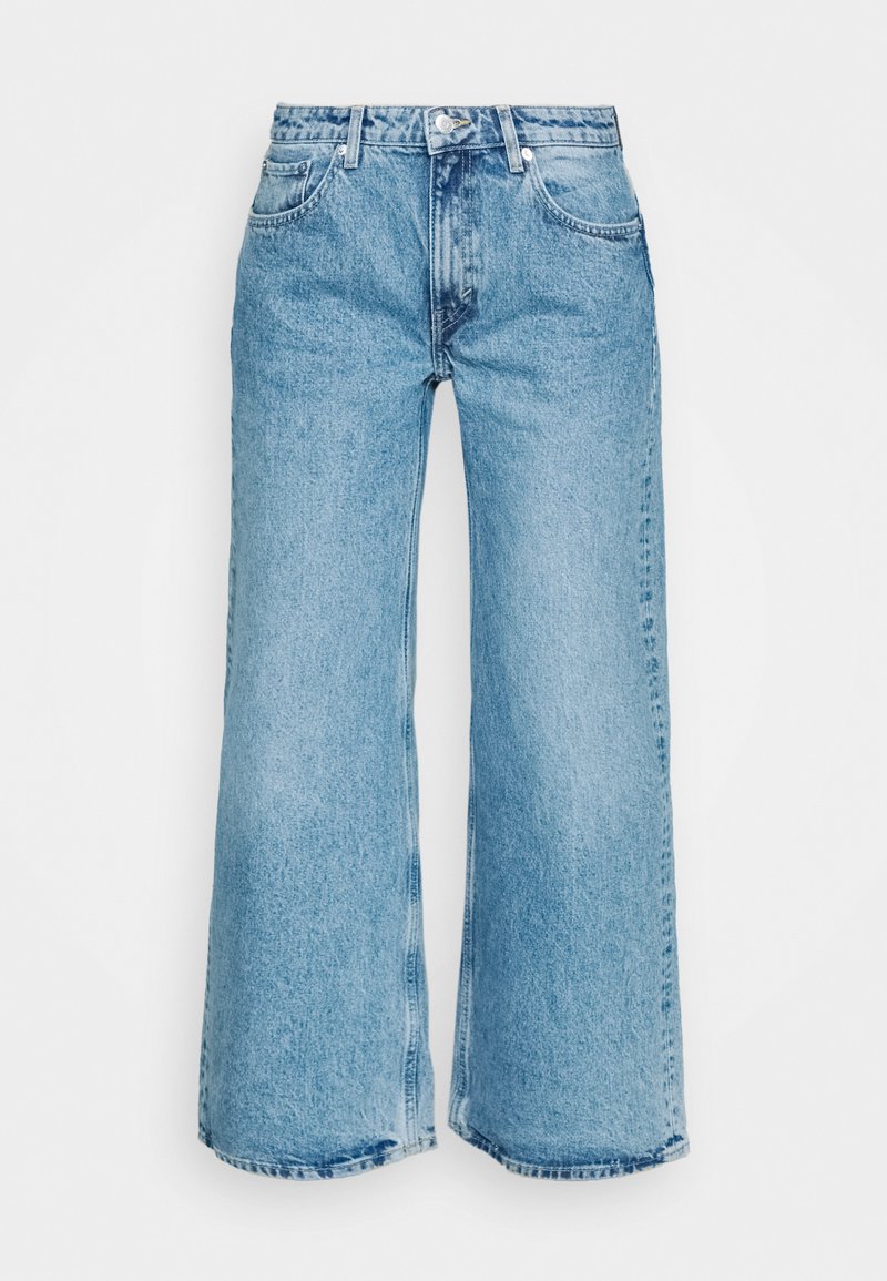 Weekday Flared Jeans lichtblauw