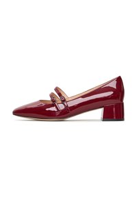 BLOCK HEELS - Pantofi clasici cu toc - wine