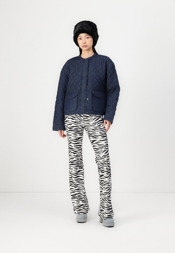 ONLHALLIE QUILTED JACKET - Denim jacket4