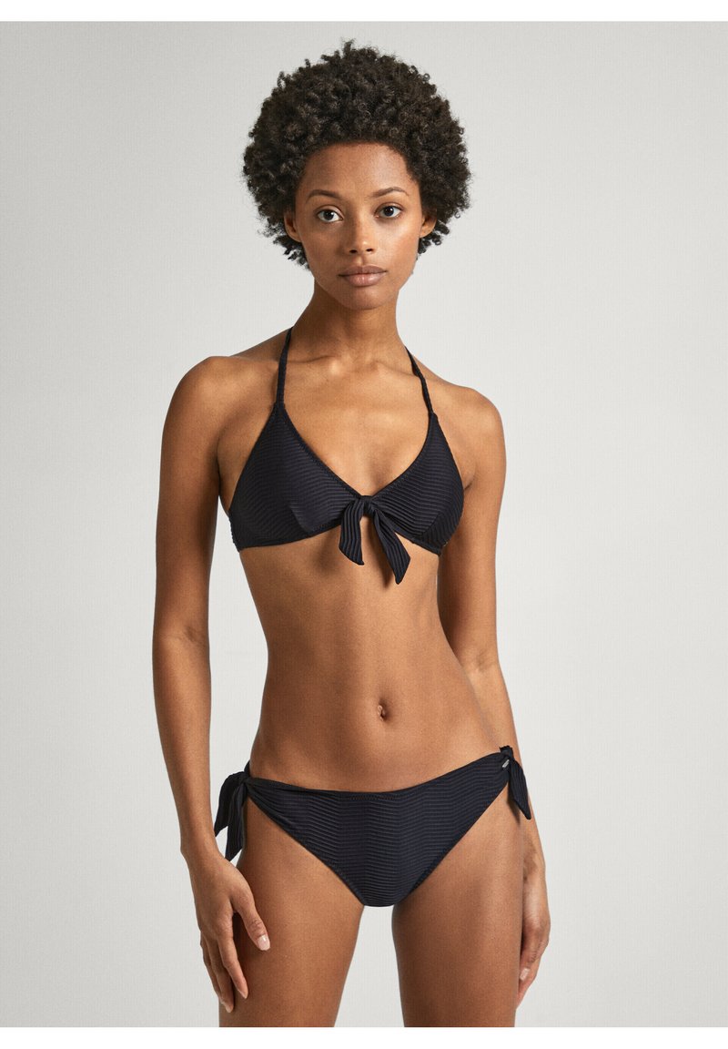 Pepe Jeans - WAVE BR KNOT  - Bikini augšdaļa - black, Palielināt