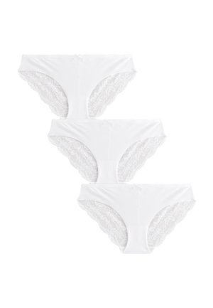 Next BRAZILIAN FIT - 3 PACK - Trusser - white
