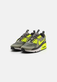 Nike Sportswear AIR MAX 90 DRIFT - Matalavartiset tennarit - light army/volt/cargo khaki