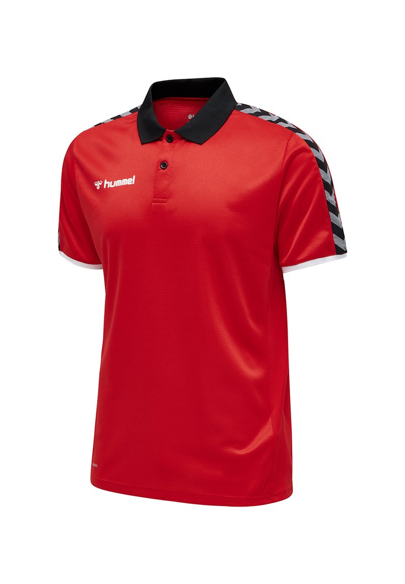 Hummel Poloshirt rood Hummel Poloshirt rood