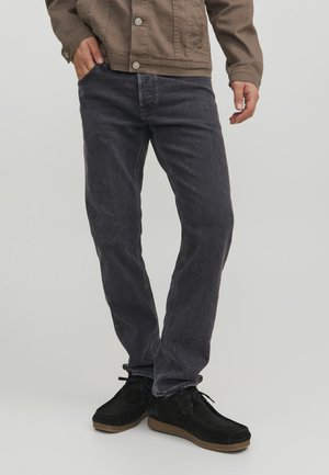 Mike - Traperice ravnih nogavica - black denim