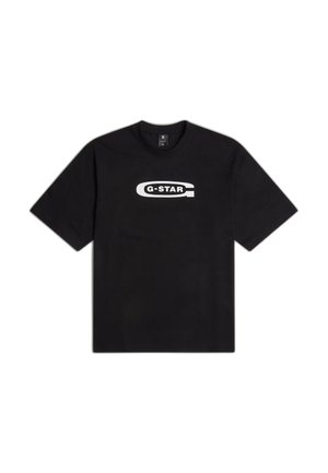 G-STAR, OLD SKOOL - T-Shirt print - black