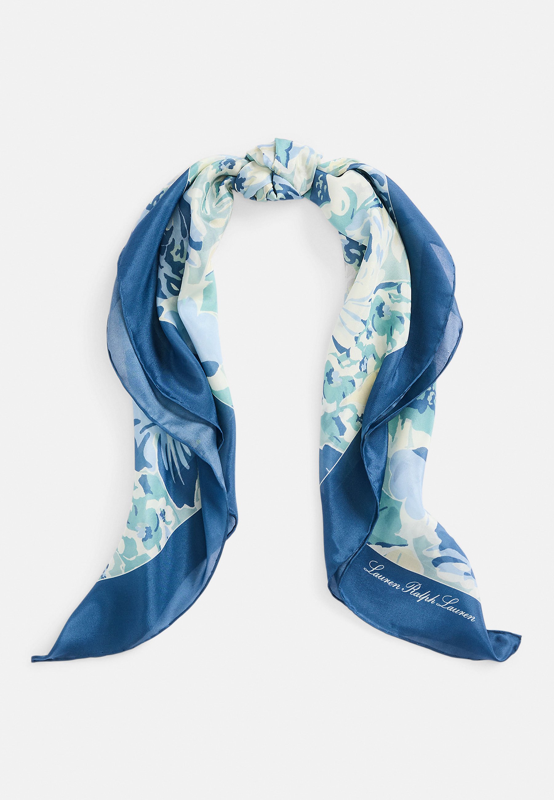 Lauren Ralph Lauren GARDEN SCARF SQUARE Foulard medium blue