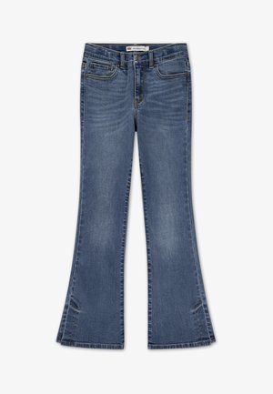 Levi's® 726 FLARE SIDE SLIT - Calças de ganga bootcut - blue wave