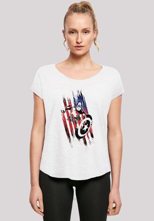 Print T-shirt - white