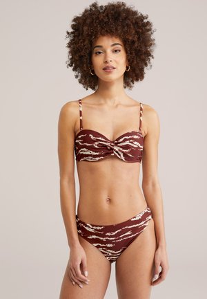 Slip bikini - vintage red