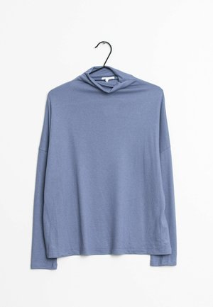 Stickad tröja - blue