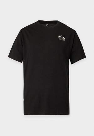 The North Face, NATURAL HIGH SOCIETY RELAXED SHORT SLEEVE TEE GRAPHIC - Μπλουζάκι με στάμπα - tnf black